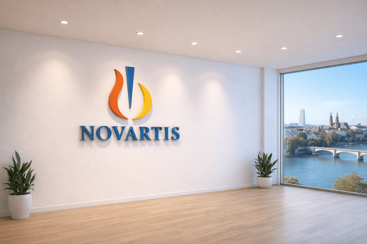 Example office background — Healthcare · Waterfront